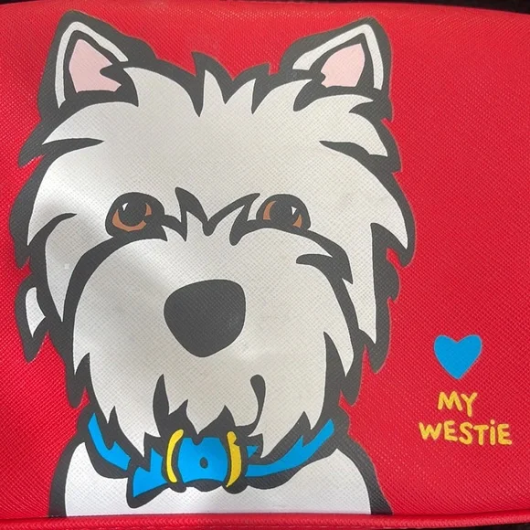 Westie Pouch/Cosmetic Bag. - Picture 7 of 7